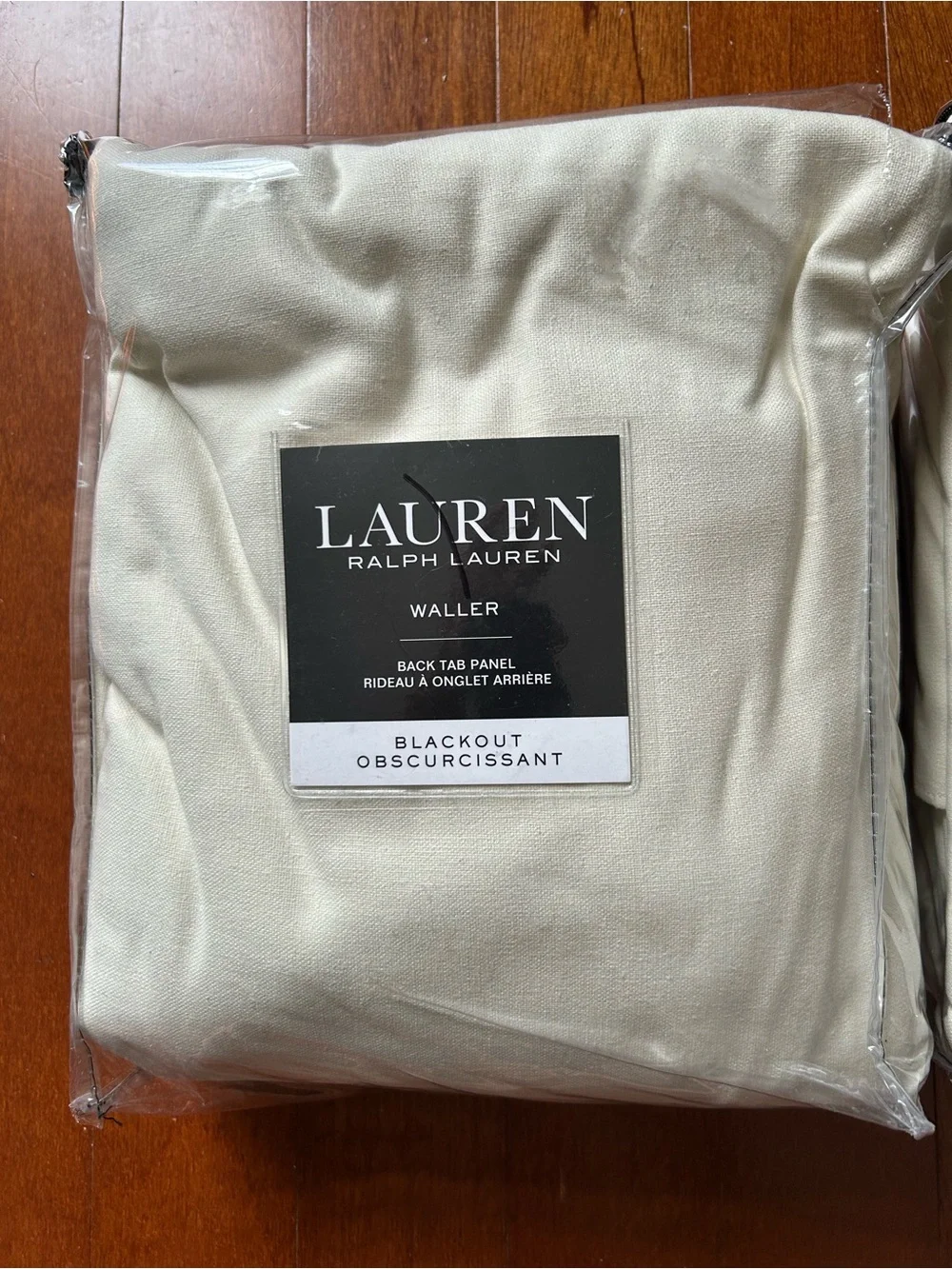 Lauren Ralph Lauren Blackout Curtain Panels Set of 2 52x108 Blackout Natural